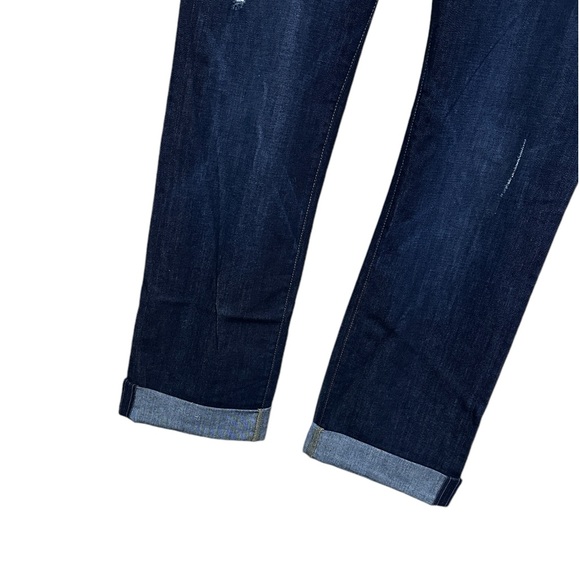 PAIGE Jimmy Jimmy Straight Leg Cuffed Premium Maternity Denim Size 29” - Picture 5 of 13